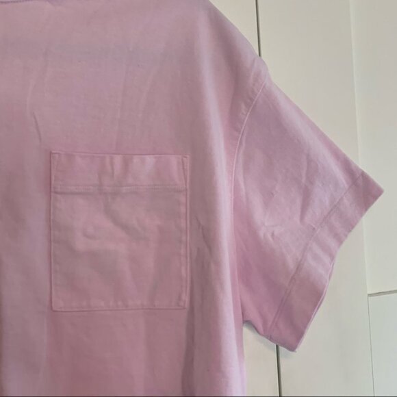 Athleta Pink Cropped Tee Size XS - Picture 2 of 8